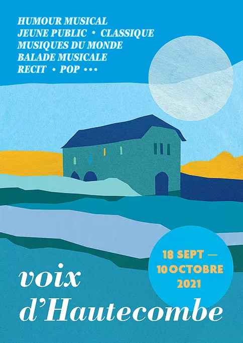 Affiche Festival Voix d'Hautecombe 2021