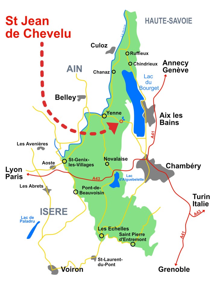 Carte Avant Pays Savoyard